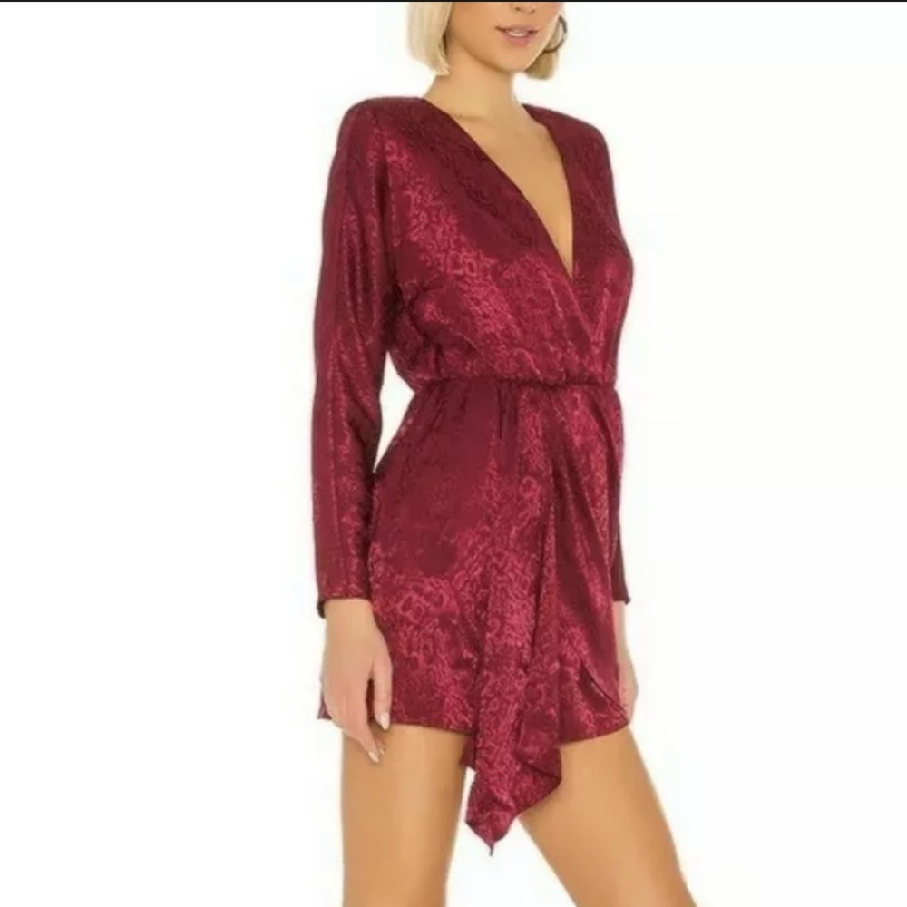 Revolve Red house of Harlow Revolve dress